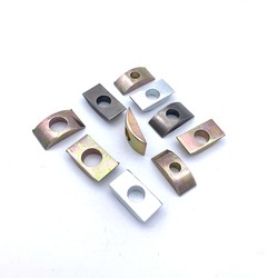 Solid Iron Half-Moon Spacer, Pure Iron, Weighted, Explosion-Proof, Shatter-Proof, Half-Moon Spacer, Five-In-One Furniture Disassembly and Assembly Connection Accessories