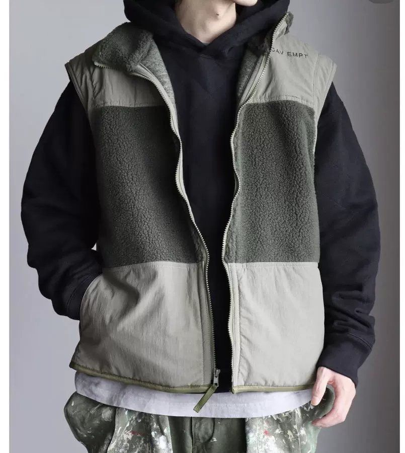 订购】C.E CAVEMPT 22AW BOA FLEECE VEST 马甲背心外套-Taobao Singapore