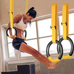 Ring Fitness Equipment for Home Use, Horizontal Bar Pull-Ups, Indoor Gymnastics Training, Adult Sports Stretching Equipment, Round Pull Rings