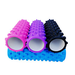 Factory direct supply foam roller muscle relaxer massage mace EVA roller fitness equipment yoga column in stock