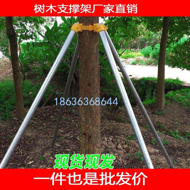Tree support rod fixed bracket windproof bracket large tree landscaping ...