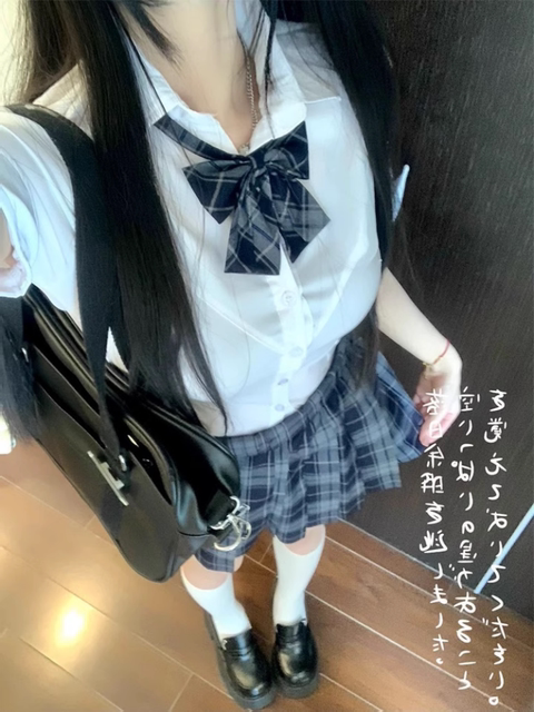 New hot girl waist-hugging sexy short-sleeved shirt Japanese pure desire jk uniform versatile white shirt women