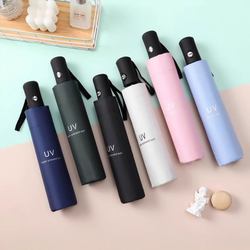 Reinforced and Thickened Fully Automatic Umbrella for Men and Women, Large Foldable Umbrella for Both Sunny and Rainy Days, Sunshade, Sun Protection, and Heavy Rain Protection