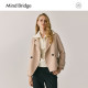 MB MINDBRIDGE Hundred Family New Double Model Coats 2024 Winter Women's Community Community Commuters