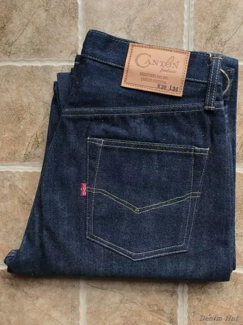 CANTON】Canton 1st Pure Indigo Jeans 504, 天然染原色牛仔褲-Taobao