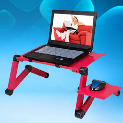 Aluminum laptop table portable radiator