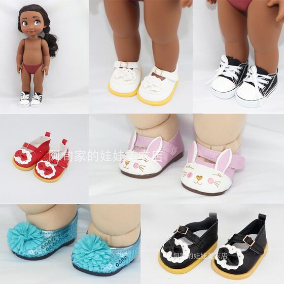 40 cm Disney Salon doll clothes Fat style Moana applicable to many canvas shoes leather shoes casual shoes