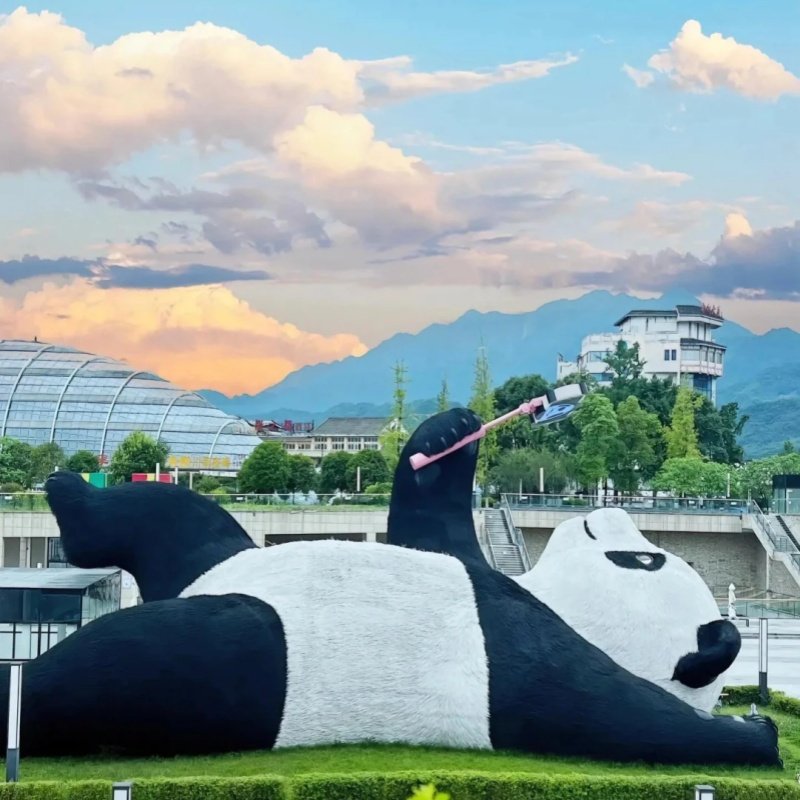 成都出发5天自由行熊猫基地都江堰三星堆武侯祠博物馆住亚朵酒店