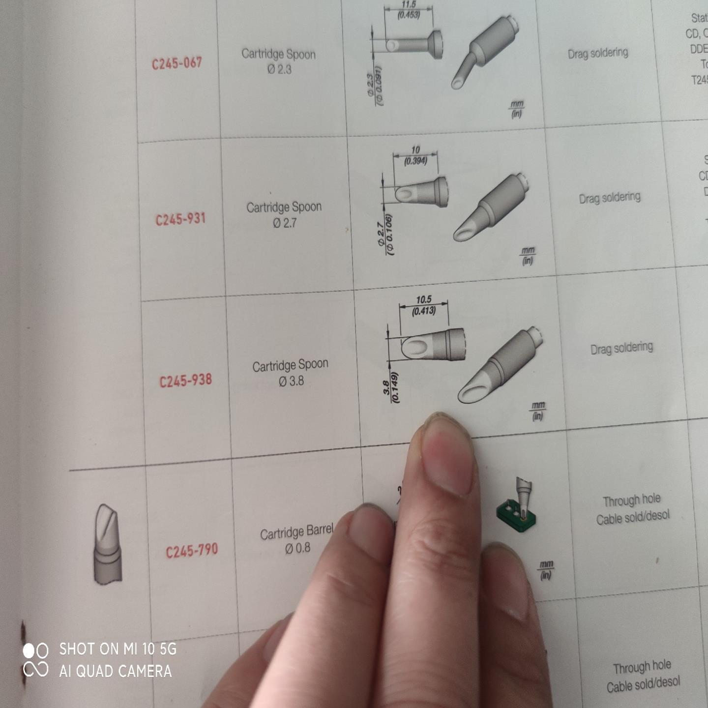 938勺型烙铁头jbc烙铁头不同于马蹄便于拖