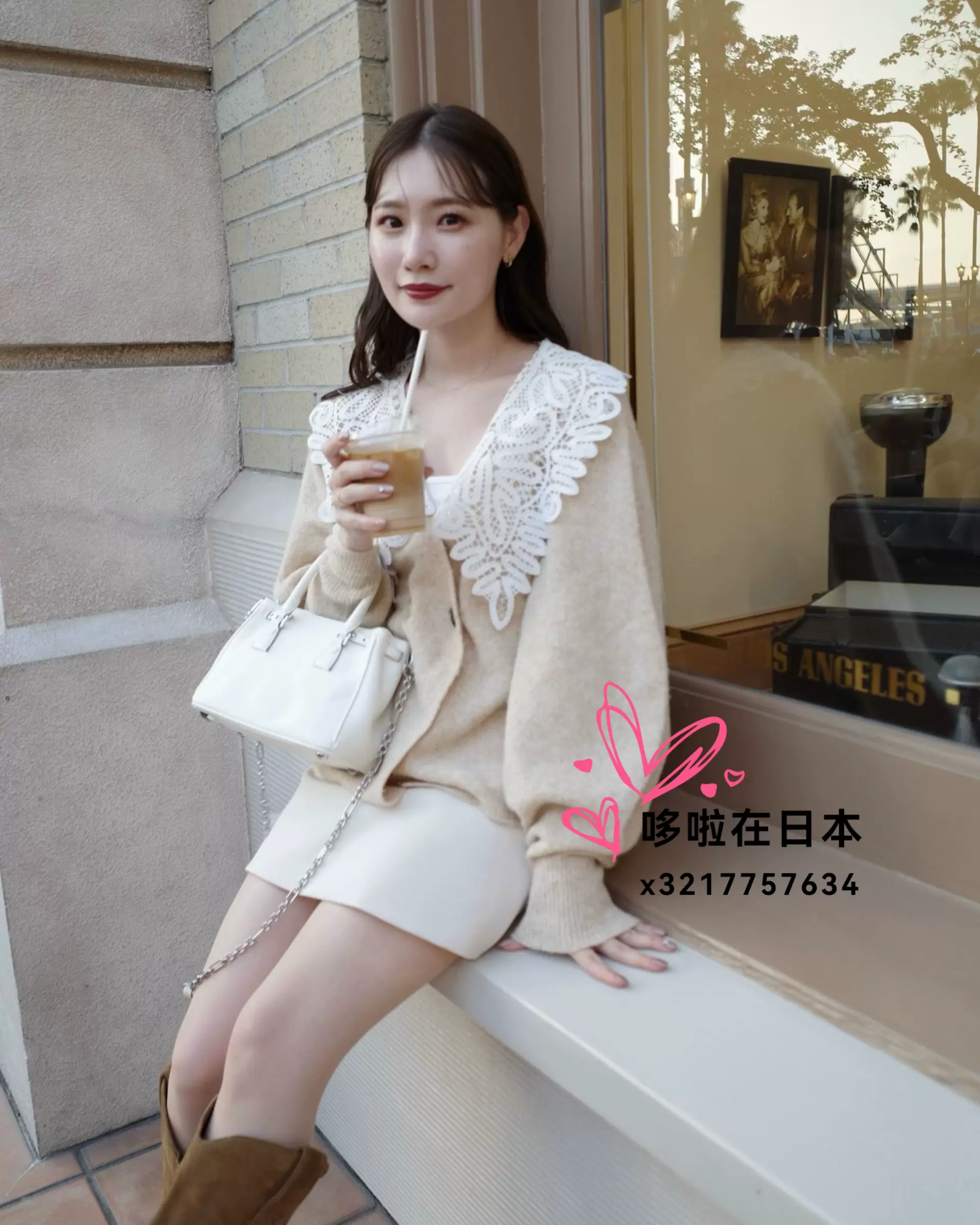 CURVE CUT LINE JACKET brown【EAPHI】 CURVE CUT LINE JACKET