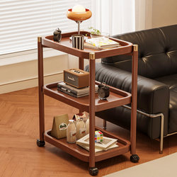Movable Side Table, Coffee Table, Side Cabinet Next to the Sofa, Small Table for Living Room, Small Apartment, Small Table, Coffee Table, Small Trolley