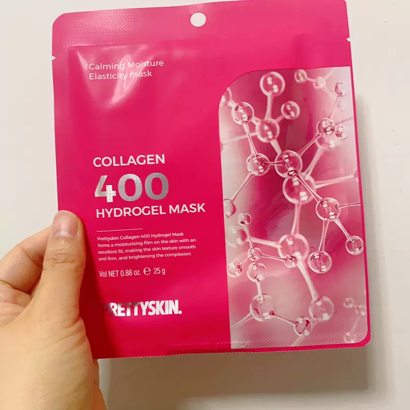 Prettyskin Collagen 400 Hydrogel Mask-