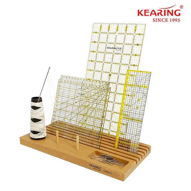 Keling KWR612 patchwork ruler storage rack Solid wood wire frame ...