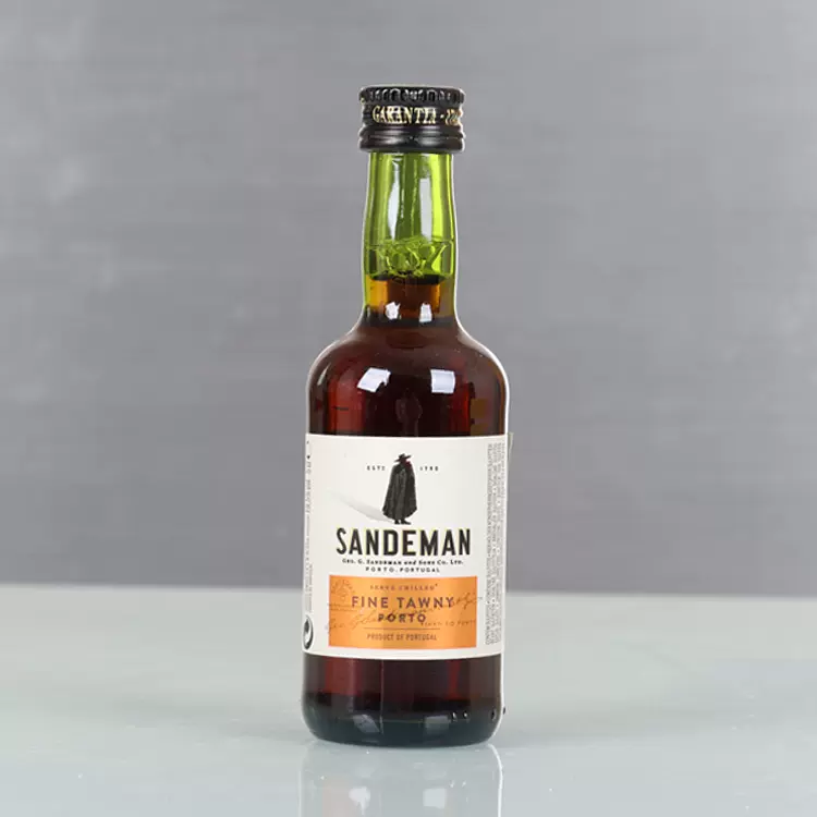 洋酒酒版 山地文波特酒茶色利口葡萄酒50ml 玻璃瓶酒版
