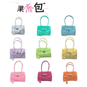 
Jellyfirkin26 new summer Korean style Kelly bag small jelly bag shoulder bag armpit bag beach bag