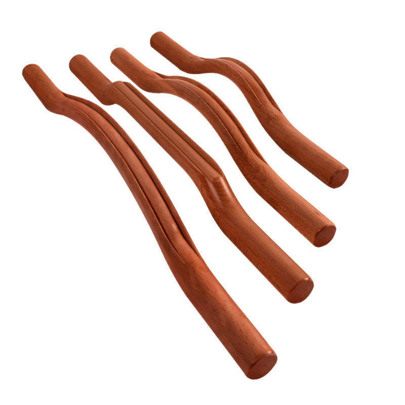 롤링스틱 원목 너도밤나무 미용실 건강 긁기스틱 경락 준설 경추 마사지 스틱 오픈백 스틱 롤링스틱 -