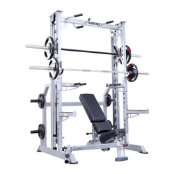 Smith Machine Squat Rack Bench Press Rack Multi-Functional Gantry Rack Gym Commercial Comprehensive Training Device Fitness Equipment