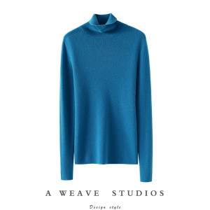 
Monet color ~ turtleneck 100% cashmere sweater women pullover slim cashmere sweater knitted base shirt autumn and winter