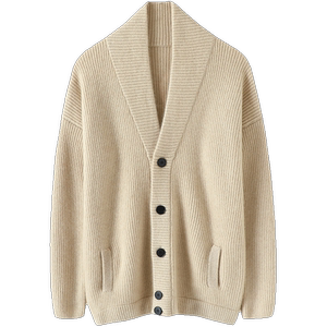 Italian designer temperament model! Thickened V lasted men's cashmere cardigan pure cashmere sweater knit jacket
