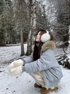 
American retro fur collar hooded cotton coat for men, winter thickened warm cotton coat, couple style loose casual cotton jacket