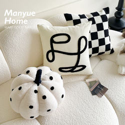 Manyuejia's Best Value Nordic ins Pillow Set, Pillowcase, Living Room Sofa Cushion, Headboard Cushion with Insert