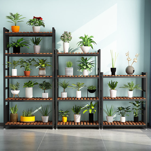 Flower rack indoor living room minimalist shelf ironing multi -layer ...