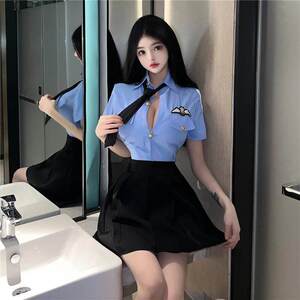 女警cos服性感纯欲cospaly角色扮演制服免脱诱惑情却内衣制服女装
