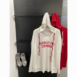 Plus Size Fat mm 150kg Hooded Sun Protection Blouse Long-Sleeved T-Shirt for Women Summer Thin Loose Fashion Versatile Top Trendy