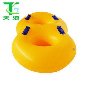 
Source manufacturer sporting goods thickened inflatable water slide ring single swimming ring double raft multi-person raft