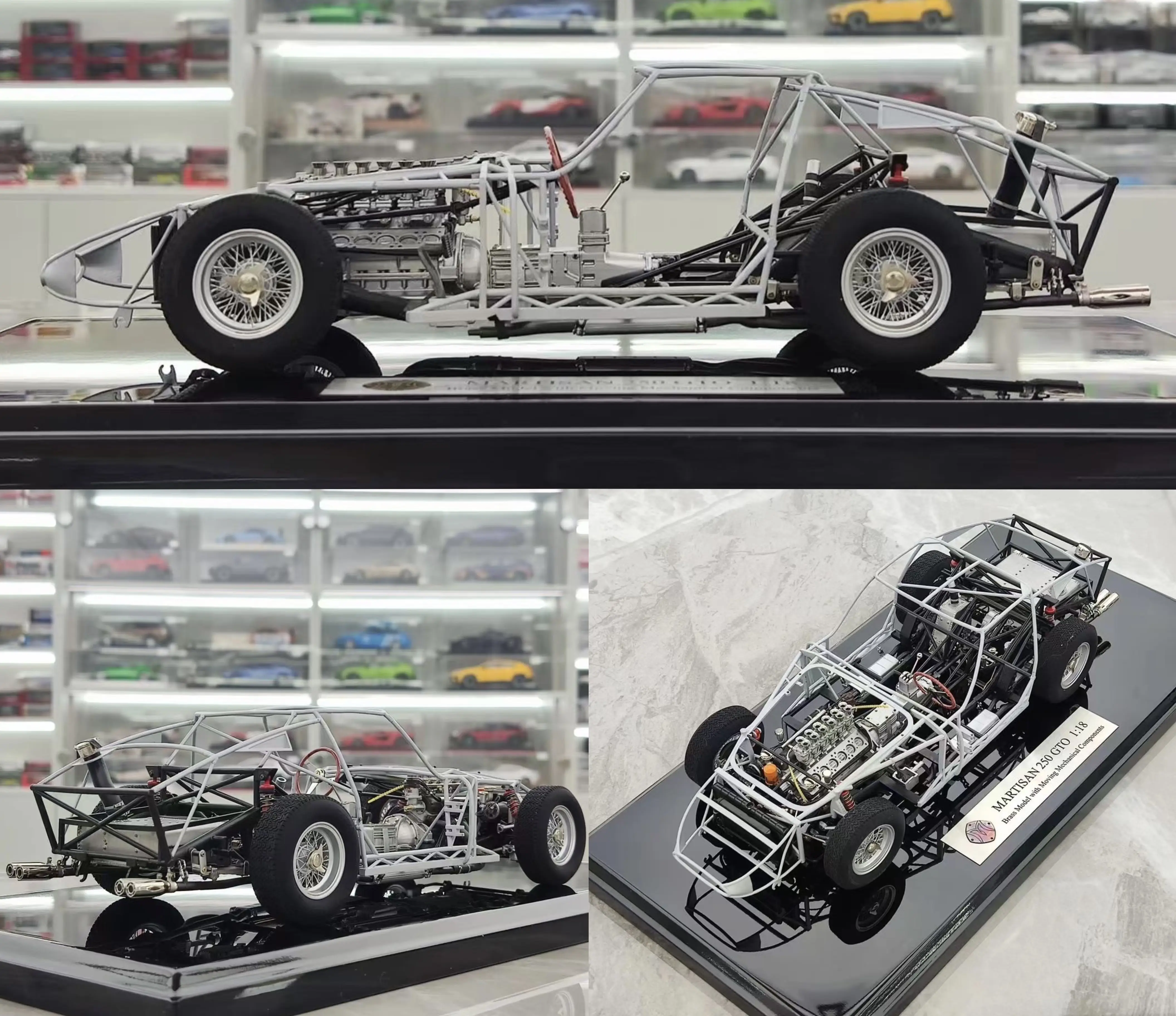 MARTISAN哲匠銅車1:18 法拉利250GTO 內部結構模型-Taobao