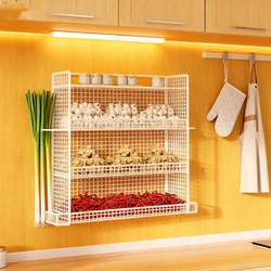 Kitchen storage rack fruit and vegetable onion ginger garlic storage rack