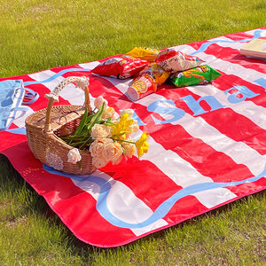 
Portable outdoor picnic mat, thickened waterproof and moisture-proof mat, special ground mat for tent, camping folding portable beach cloth
