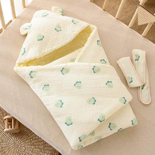 Детское тонкое хлопковое летнее одеяло для новорожденных
