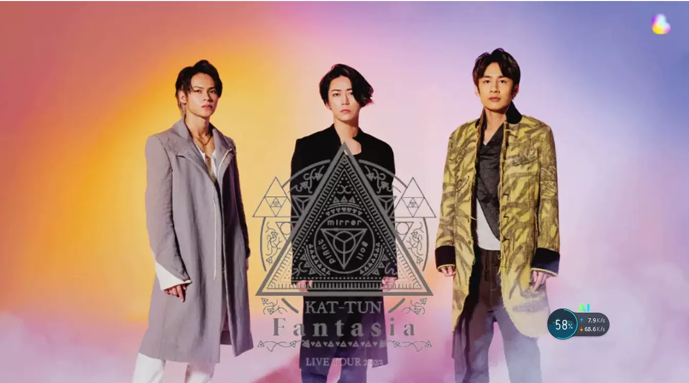 定jin KAT-TUN LIVE TOUR 2023 Fantasia 初回BD 控碟-Taobao