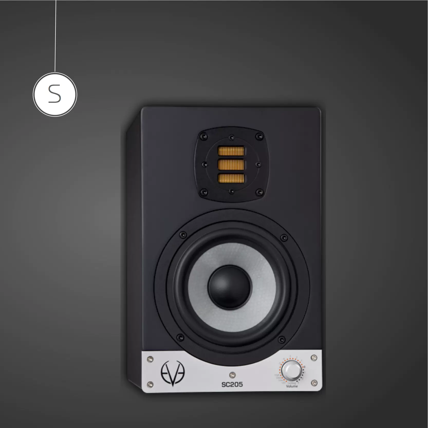 EVE Audio SC205两分频专业音响有源桌面监听音箱德国夏娃单只-Taobao