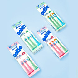 Norwegian Jordan*Ootie children's electric toothbrush special replacement brush head S size L size 3-12 years old 1 box