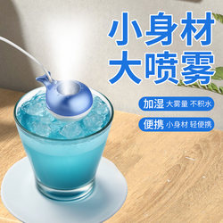 New Mini USB Humidifier Hydrating Spray Device Portable Small Size for Home Bedroom Office Desk Outdoor Travel