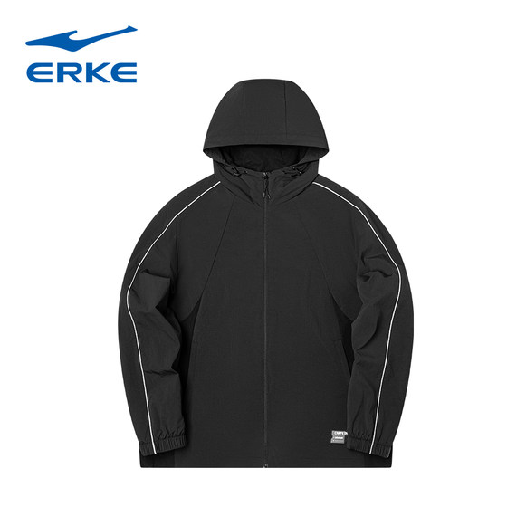 
Hongxing Erke Sports Windbreaker Unisex 2026 Spring Hooded Windproof Outdoor Sports Jacket 10226101205