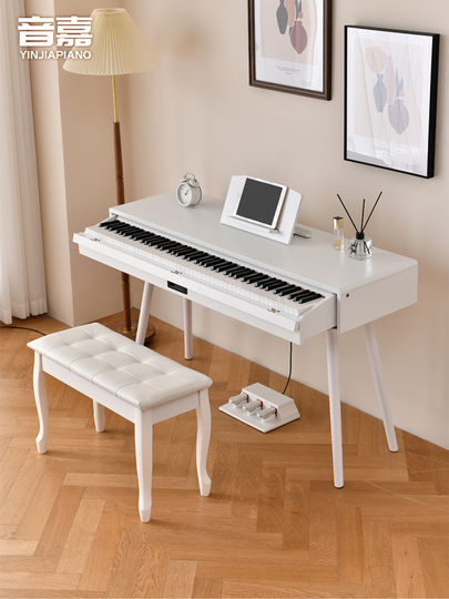 電子ピアノ 88鍵盤 ハンマーアクション鍵盤 木製 ピアノ　ホワイト　全年齢対象 Amazon | KIMFBAY 電子ピアノ 88鍵盤 ハンマーアクション鍵盤