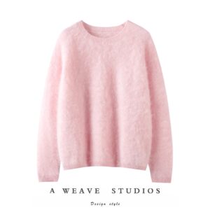 
The elegance remains ~ 7-needle SHIMA SEIKI 3D seamless one-piece cashmere sweater for women 100 cashmere brushed knitted pullover sweater