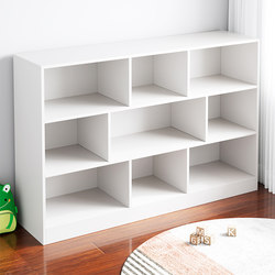 Bookshelf Storage Rack Floor-Standing Home Bedroom Student Storage Rack Living Room Children's Bookcase Multi-Layer Storage Cabinet