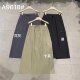 
SELF retro Hong Kong style thin material work skirt 2025 summer new fashion lace-up high waist midi skirt 9618
