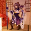 cosplay yun jin Gợi cảm Genshin Tác Động cos quần áo làm sẵn khắc Qing Yujie C quần áo full game anime cosplay phù hợp với miko yae cosplay Genshin Impact