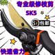 New craft steel SK5 pruning shears, labor-saving household fruit tree gardening thick branch shears, grafting floral gardening shears, tools
