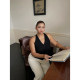 Brother Nan's slightly fat design black shirt for women with large size stretch slim fit fat mm vest suspender vest top