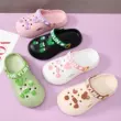 Giày Croc cho nữ, trang phục mặc ngoài mùa hè, thời trang, đa năng, dễ thương, đế mềm, dép đi trong phòng mổ y tá Baotou 
