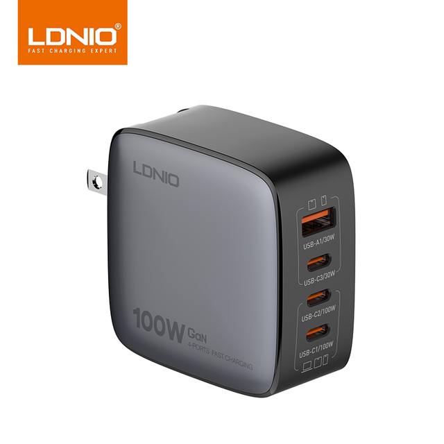 LDNIO 100W gallium nitride charger British standard Hong Kong version ...