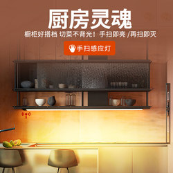 Rechargeable Kitchen Under-Cabinet Light Led Strip Pendant Light Stove Lamp No Installation Wave-Sensing Light Cabinet Light Wireless