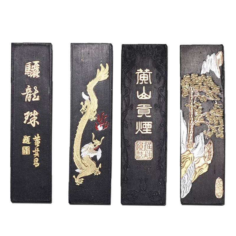 徽州屯溪胡開文墨廠墨皇古法一兩墨錠文房四寶屯溪老胡開文徽墨