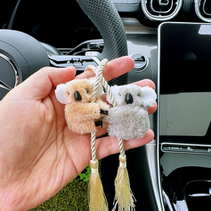 
Creative cute koala car pendant interior pendant high-end car rearview mirror jewelry car hanging decoration women